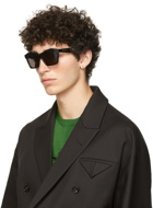 Bottega Veneta Black Shiny Sunglasses