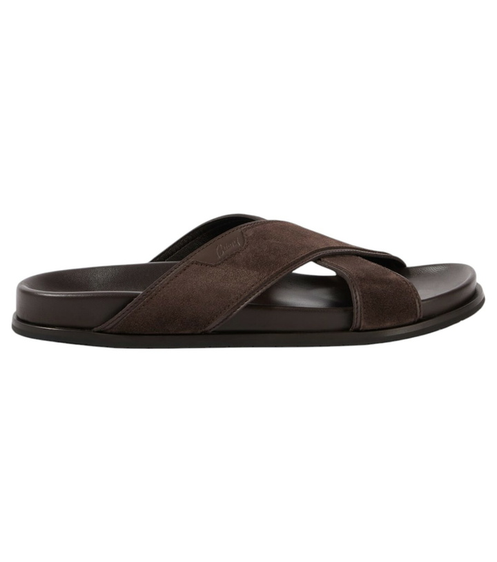 Photo: Brioni Suede slides