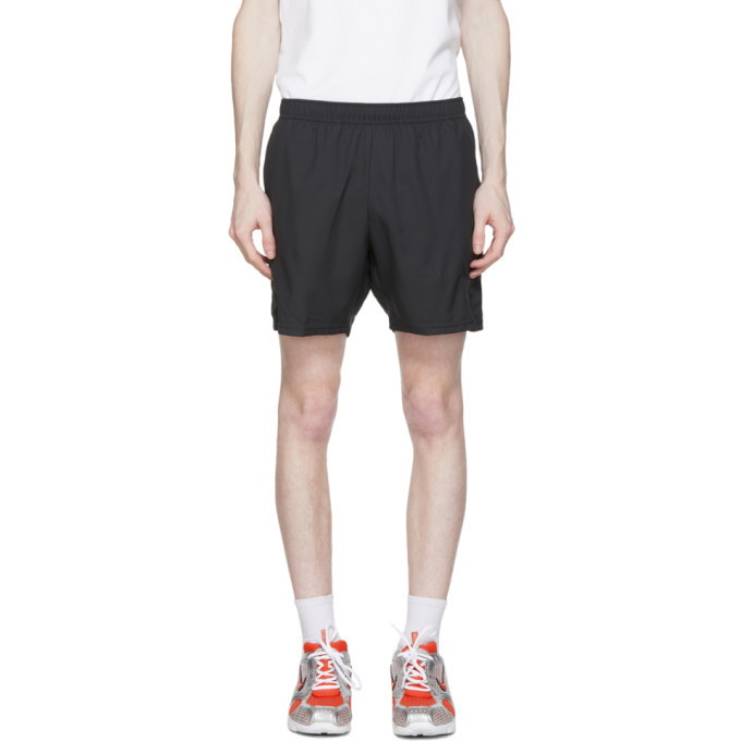 Photo: Nike Black Dri-FIT 7 Tennis Shorts