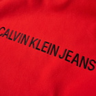 Calvin Klein Institutional Logo Fleece Hoody