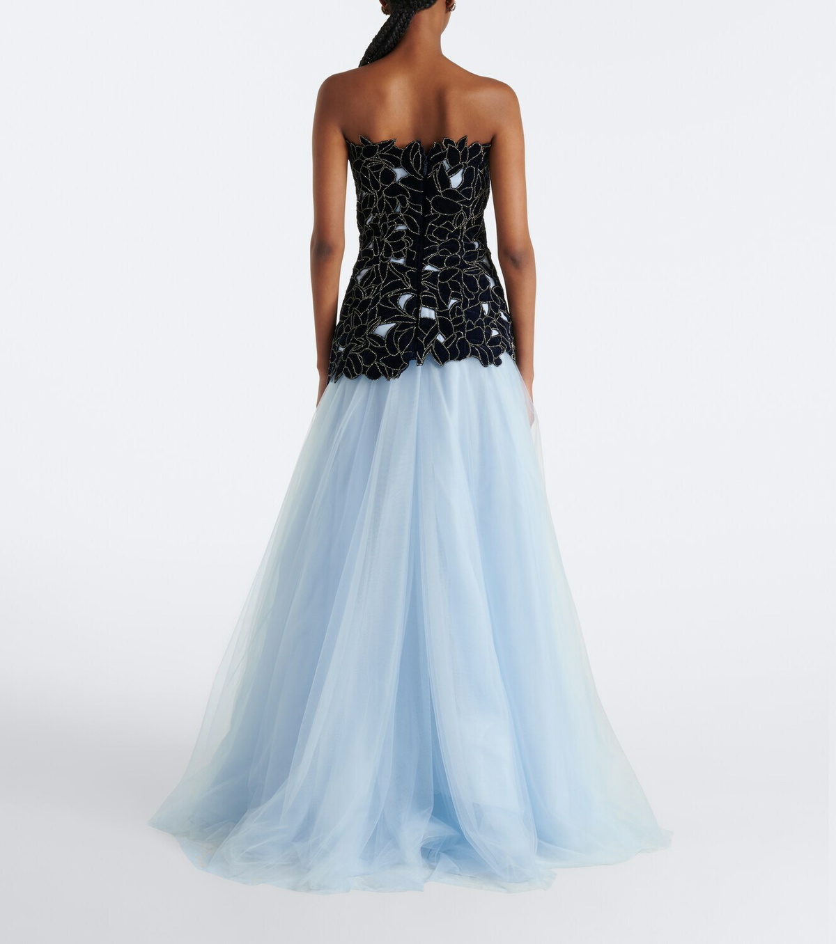 Costarellos Alessi embellished tulle gown