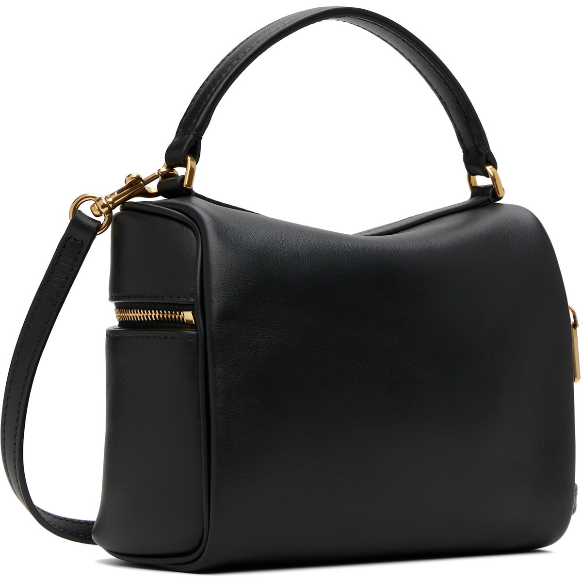 Balenciaga Black Rodeo Vanity Smooth Calf Bag