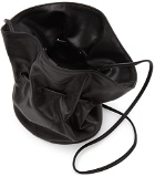 Little Liffner Brown Mini Vase Bucket Bag