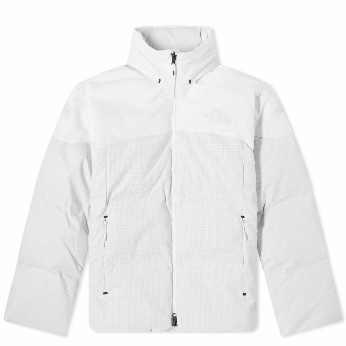 The North Face Men's Remastered Steep Tech Nuptse Down Jacket in White Dune The  North Face