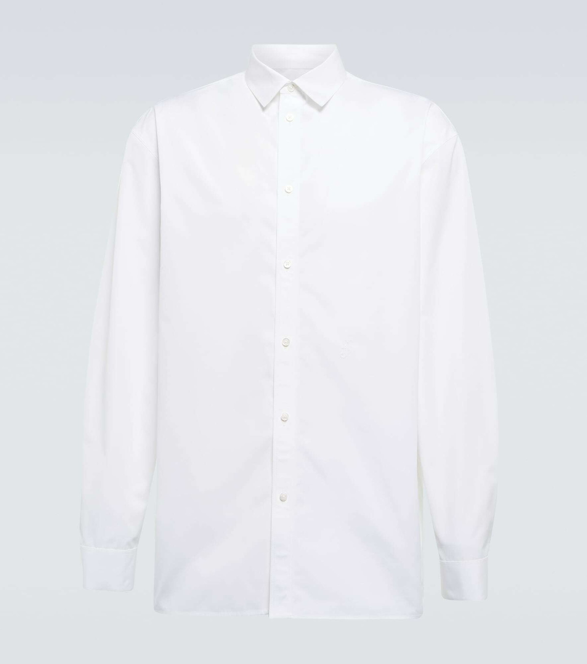 JIL SANDER Cotton wool Eggshell No-Collar Fleece Jacket Blouson outerwear J02BN0131 Off-white Ivory 34