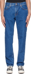 Nudie Jeans Blue Gritty Jackson Jeans