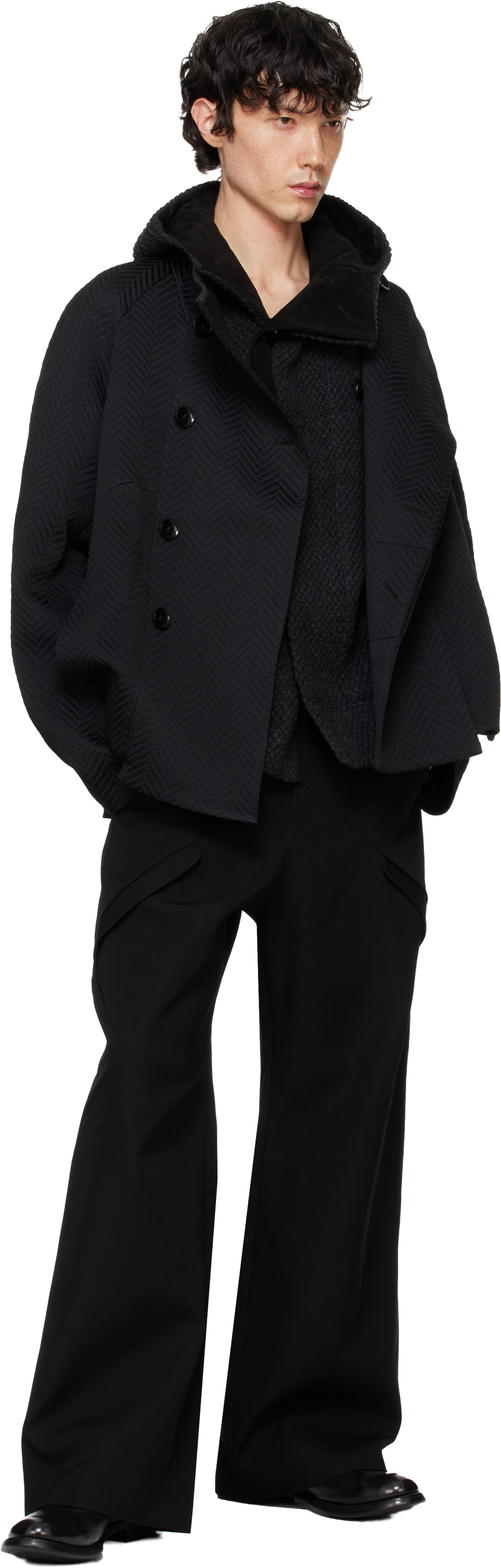 pet-tree-kor Black Node Cargo Pants pet-tree-kor