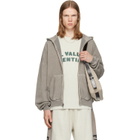 Fear of God ESSENTIALS Gray 90's Zip-Up Hoodie