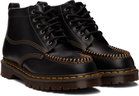 Dr. Martens Black Lowell Chukka Moc Toe Leather Ankle Boots