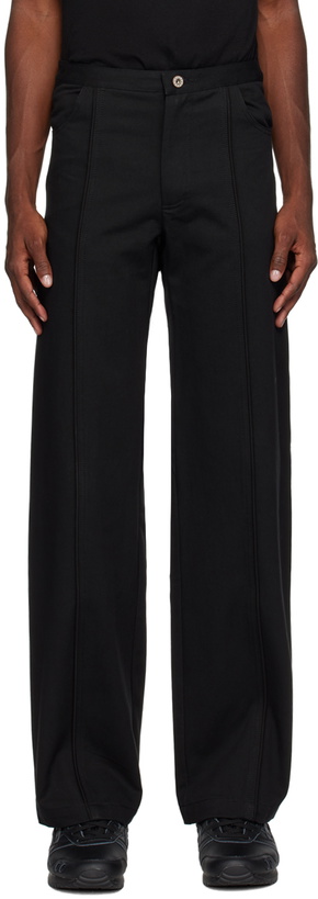 Photo: Mainline:RUS/Fr.CA/DE Black Jason Trousers