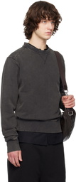 Entire Studios Black Pod Crew Sweatshirt