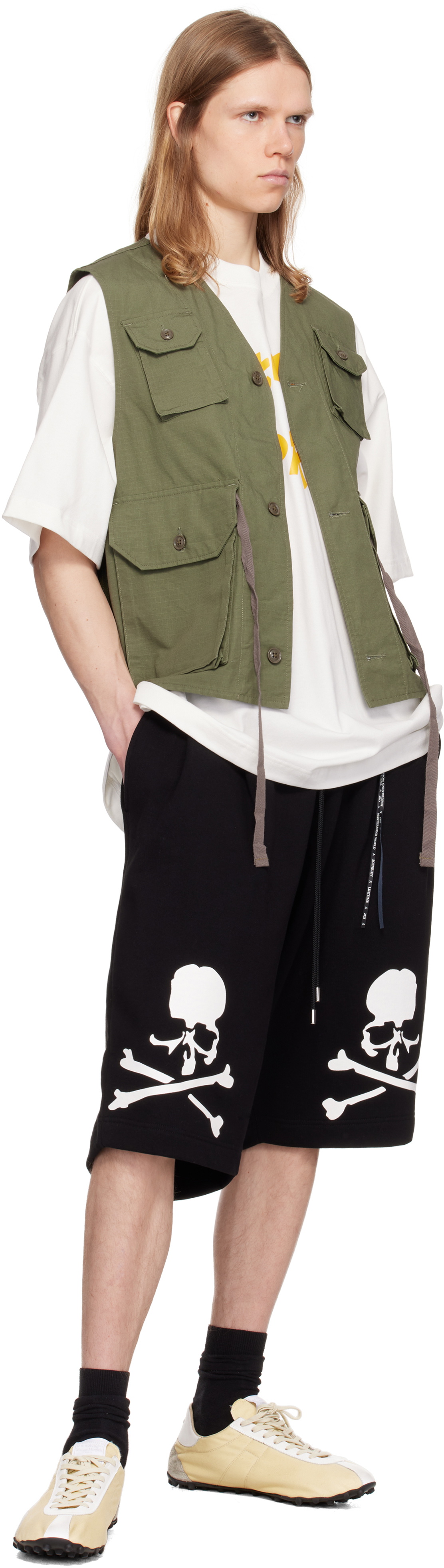MASTERMIND WORLD Black OG Sweat Shorts