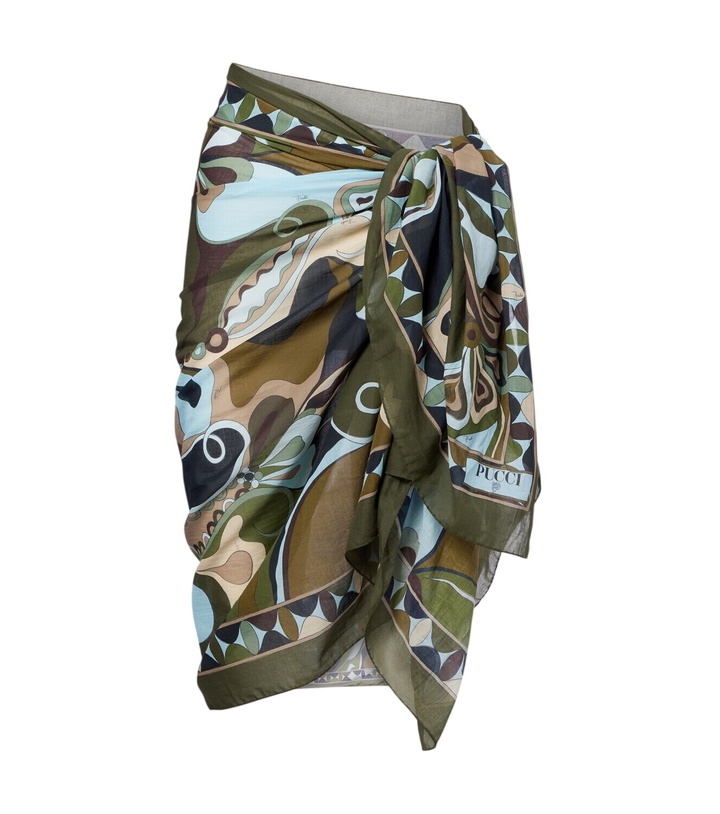 Photo: Pucci Orchidee cotton beach cover-up