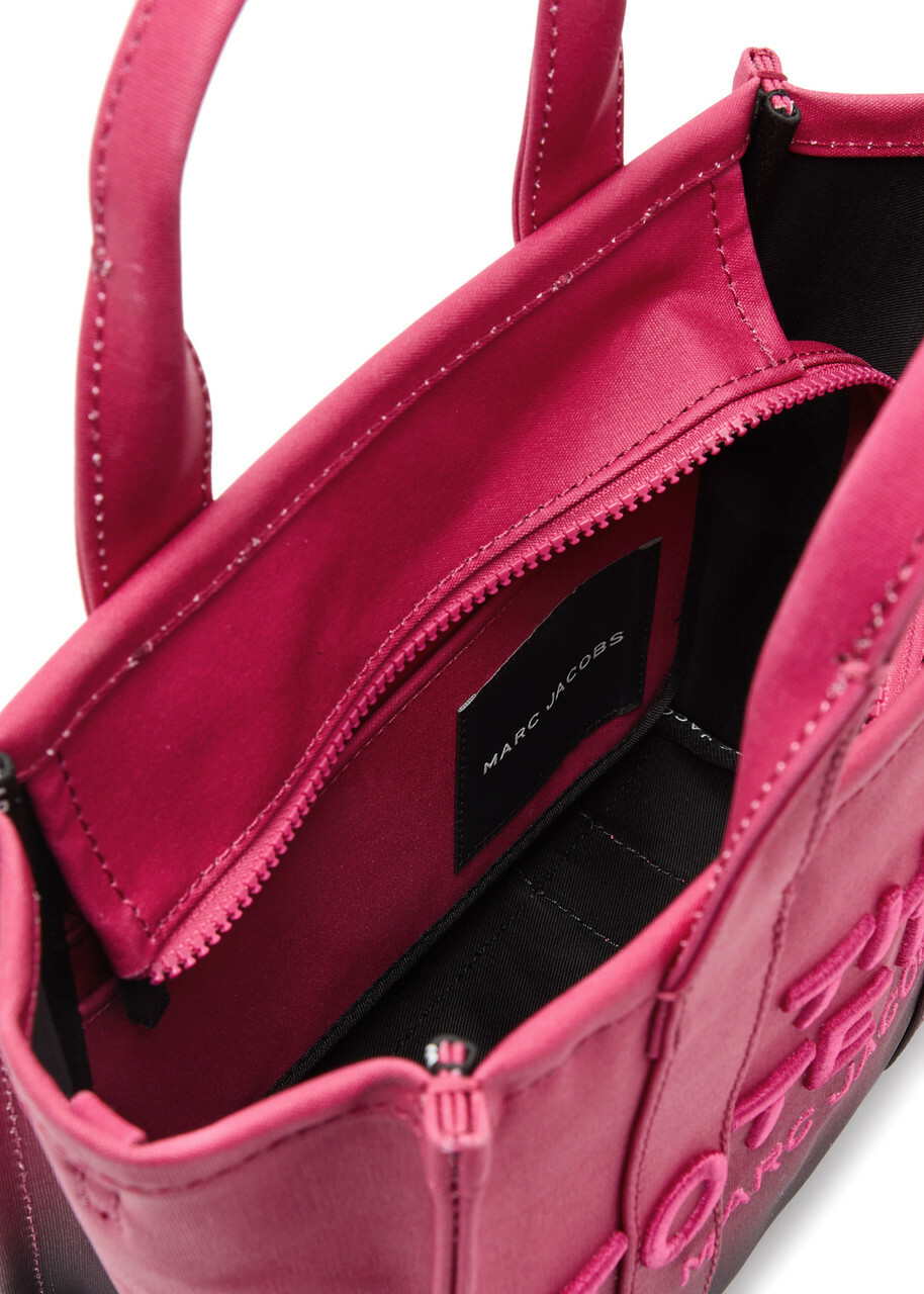 Marc Jacobs The Tote Small Dégradé Coated Canvas Tote - Black - One Size