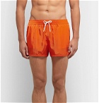 CDLP - Grand Hotel Tremezzo Piscina Slim-Fit Short-Length Swim Shorts - Orange