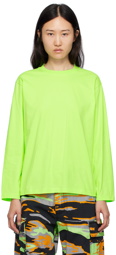 Stockholm (Surfboard) Club Green Printed Long Sleeve T-Shirt