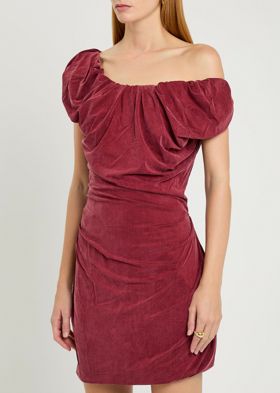 strapless open back dress Béatrice - Amber main image 0