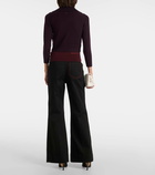 Victoria Beckham Layered wool sweater