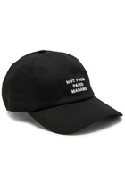 DRÔLE DE Monsieur Nfpm Embroidered Cotton cap - Black - One Size