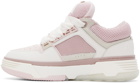AMIRI White & Pink MA-1 Sneakers