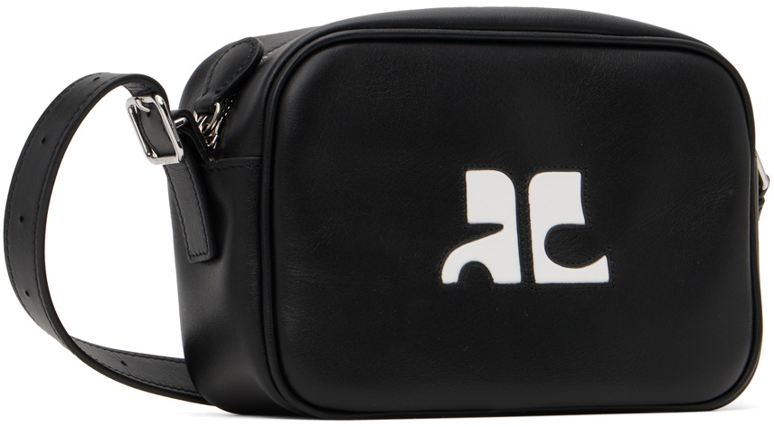 Courrèges Black Reedition Camera Bag