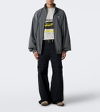 Balenciaga Oversized printed cotton jersey T-shirt