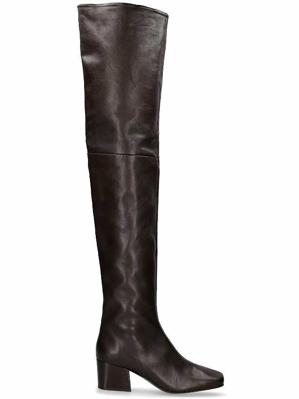 Photo: LEMAIRE - 55mm Leather Over-the-knee Boots