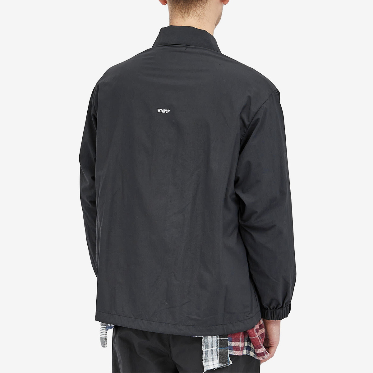 WTAPS Men's 03 Nylon Coach Jacket in Black WTAPS