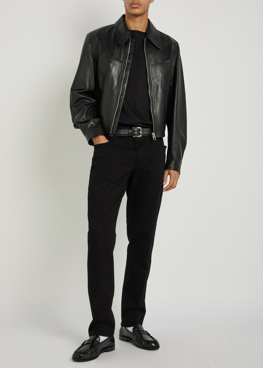 Emporio Armani J06 Slim-leg Jeans Black