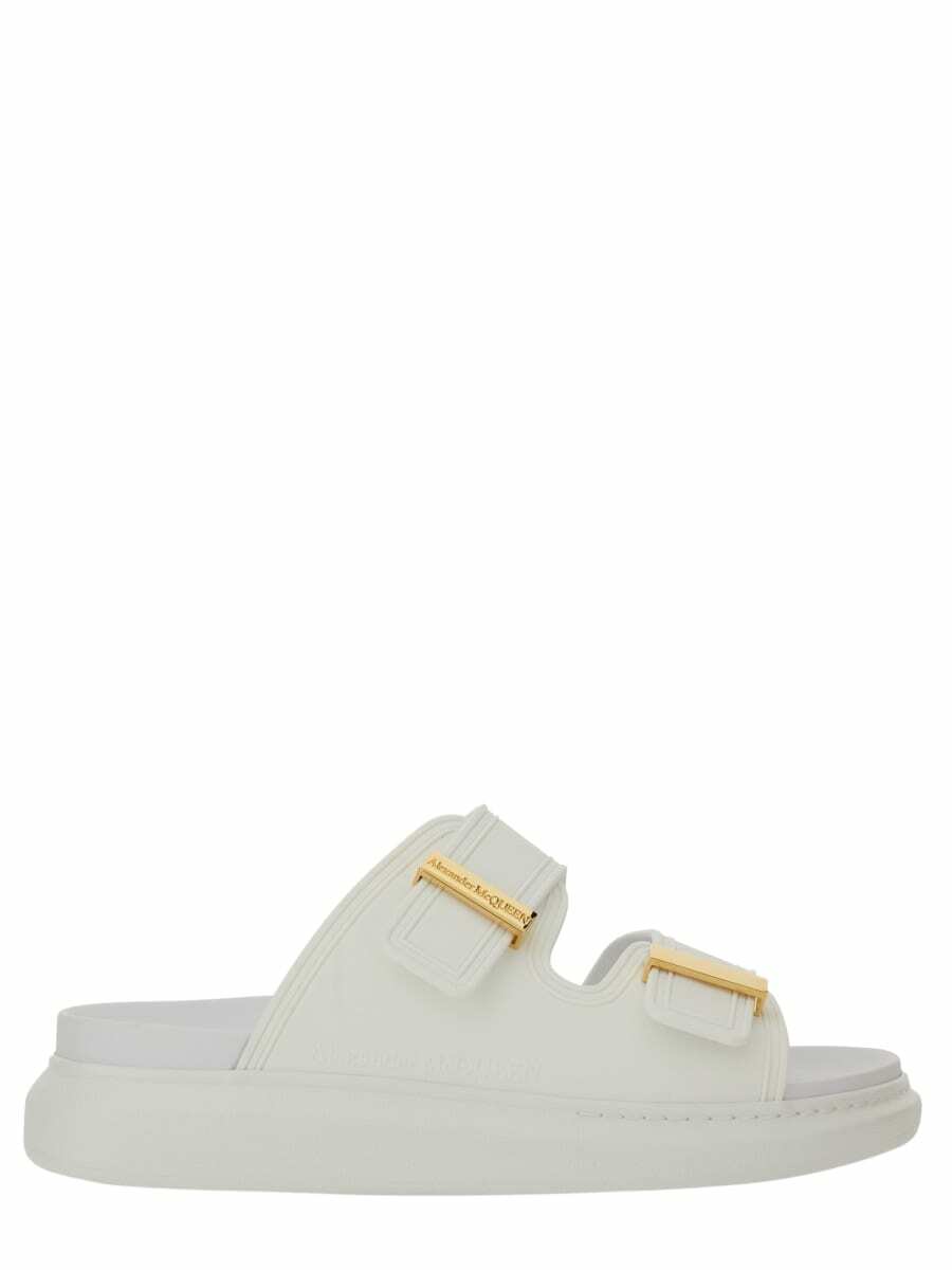 サンダル・ミュール ALEXANDER MCQUEEN SEAL LEATHER SANDALS Alexander McQueen Seal Sandal - Joseph