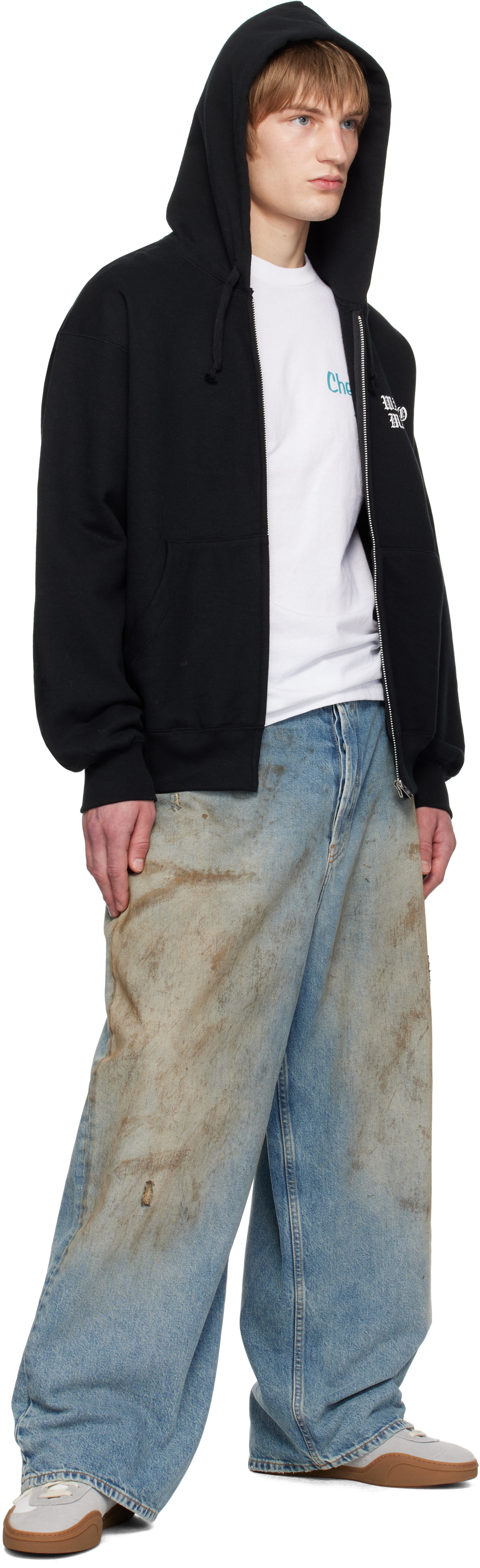 WACKO MARIA Black Full Zip Hoodie Wacko Maria
