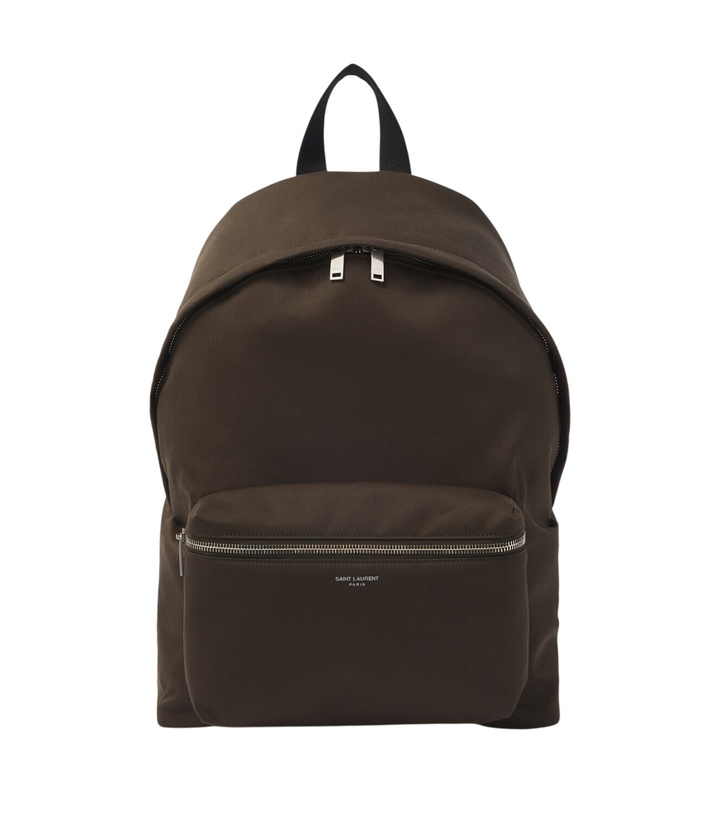 Photo: Saint Laurent Canvas backpack