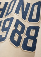 Honor The Gift 1988 Logo Quarter-zip Jersey Sweatshirt Cream