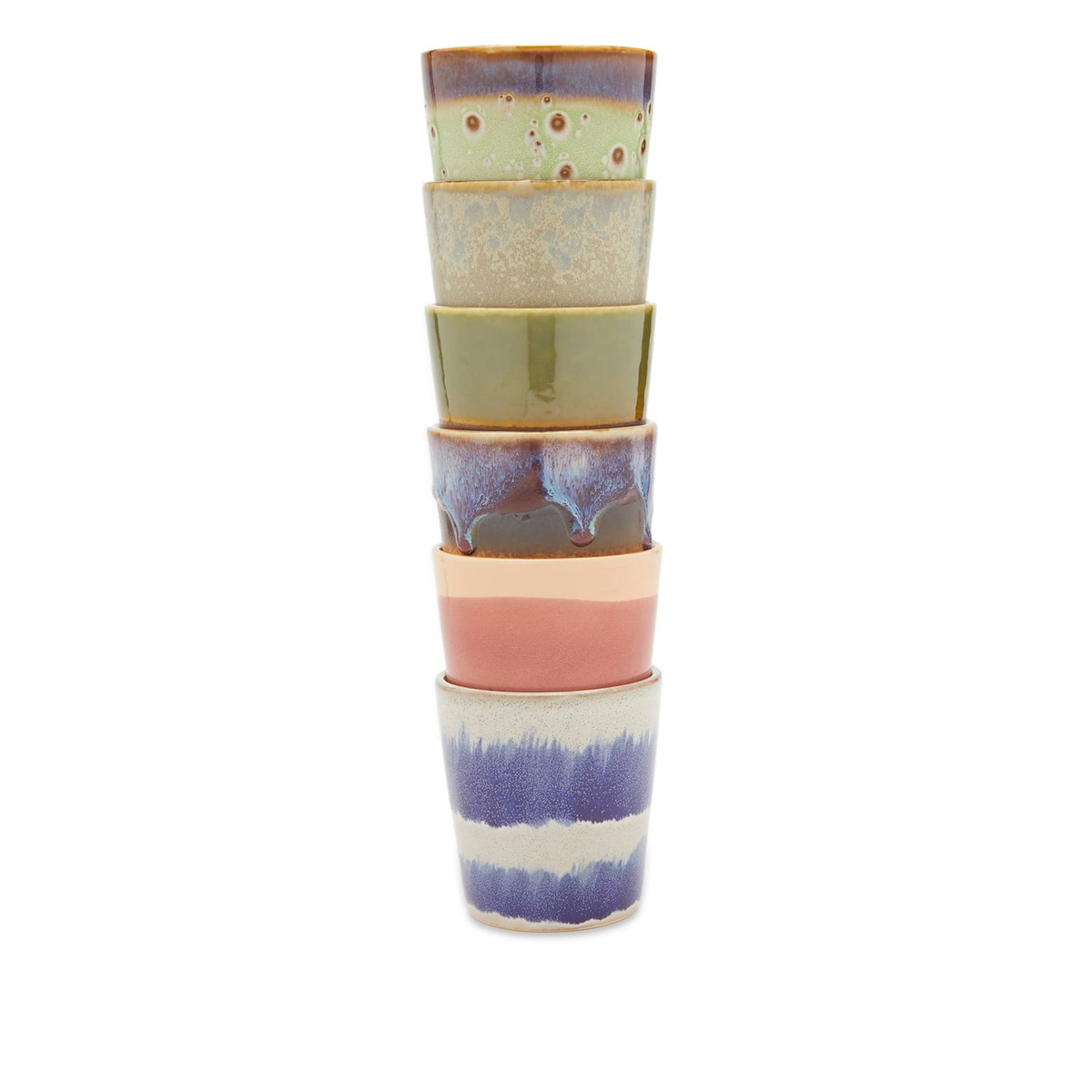 HKLiving Coffee Mugs - Set of 6 in Grounding 