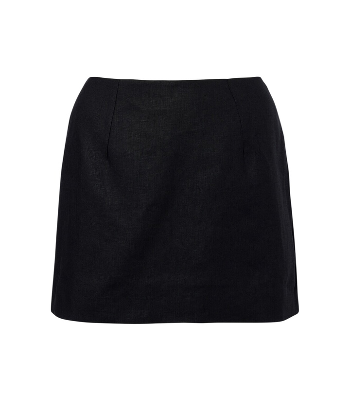 Photo: Faithfull Jane linen miniskirt