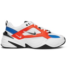 Nike - M2K Tekno Leather, Nylon and Mesh Sneakers - Men - White