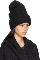 Lauren Manoogian Black Carpenter Beanie