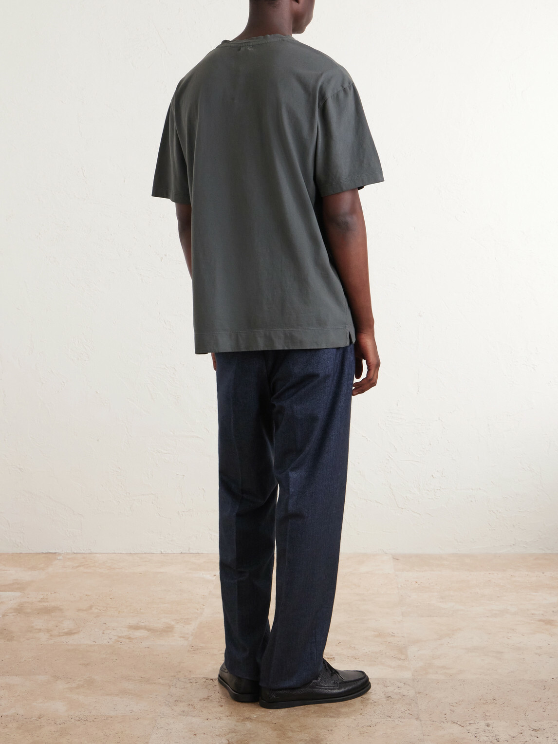 Massimo Alba - Nevis Cotton-Jersey T-Shirt - Gray