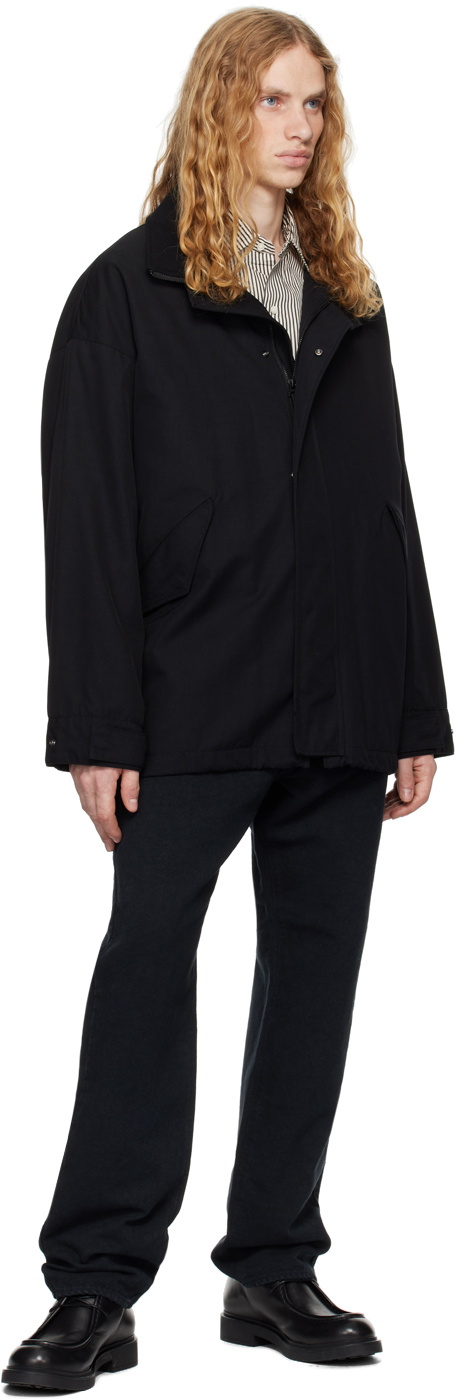 KAPTAIN SUNSHINE Black Short Mil Coat Kaptain Sunshine