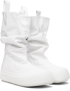YUME YUME White Low Fisherman Boots