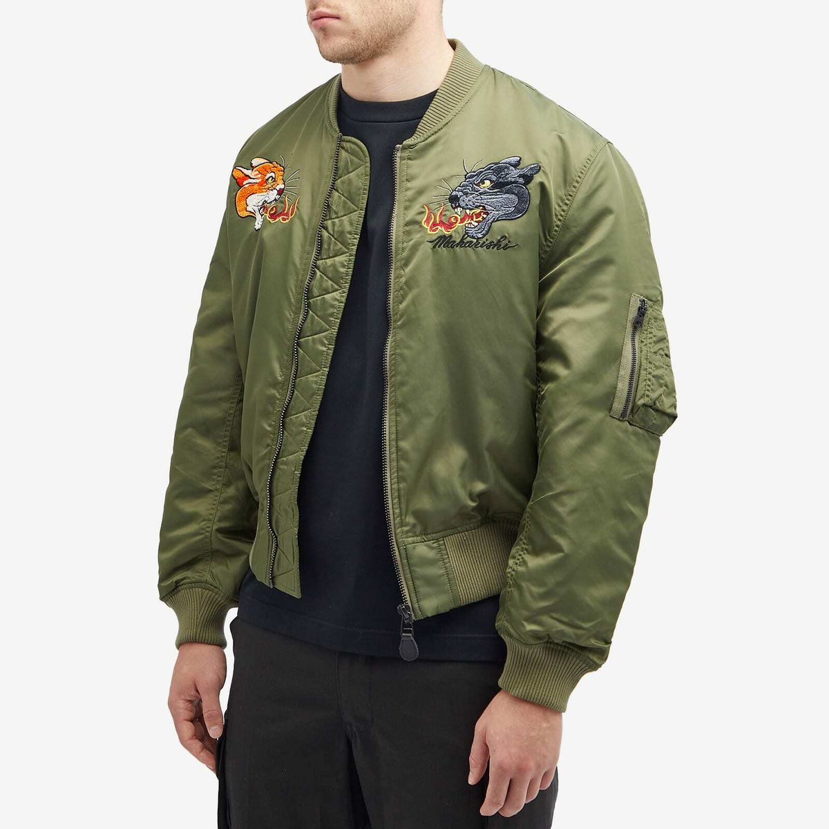 mhi:maharishi  / bomber jacket / エムエイチアイ mhi:maharishi / bomber jacket / エムエイチアイ