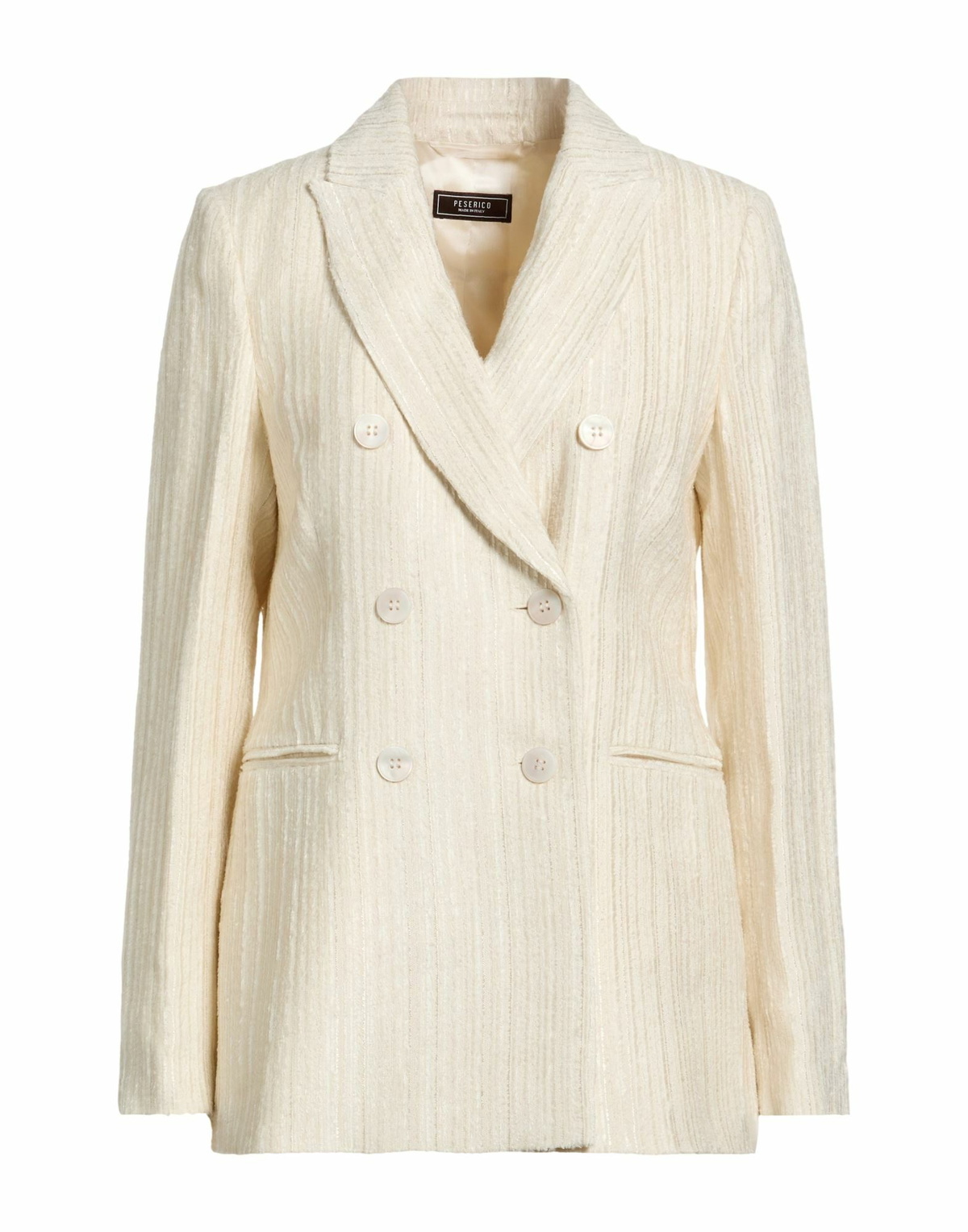 Peserico Womens Blazer Ivory