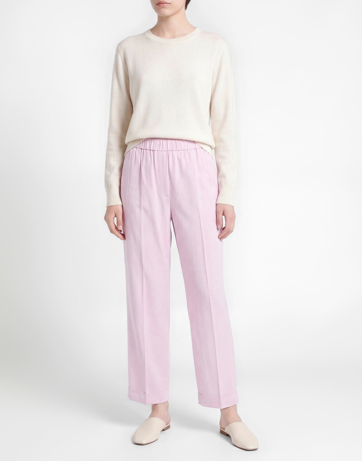 Peserico Womens Pants Lilac