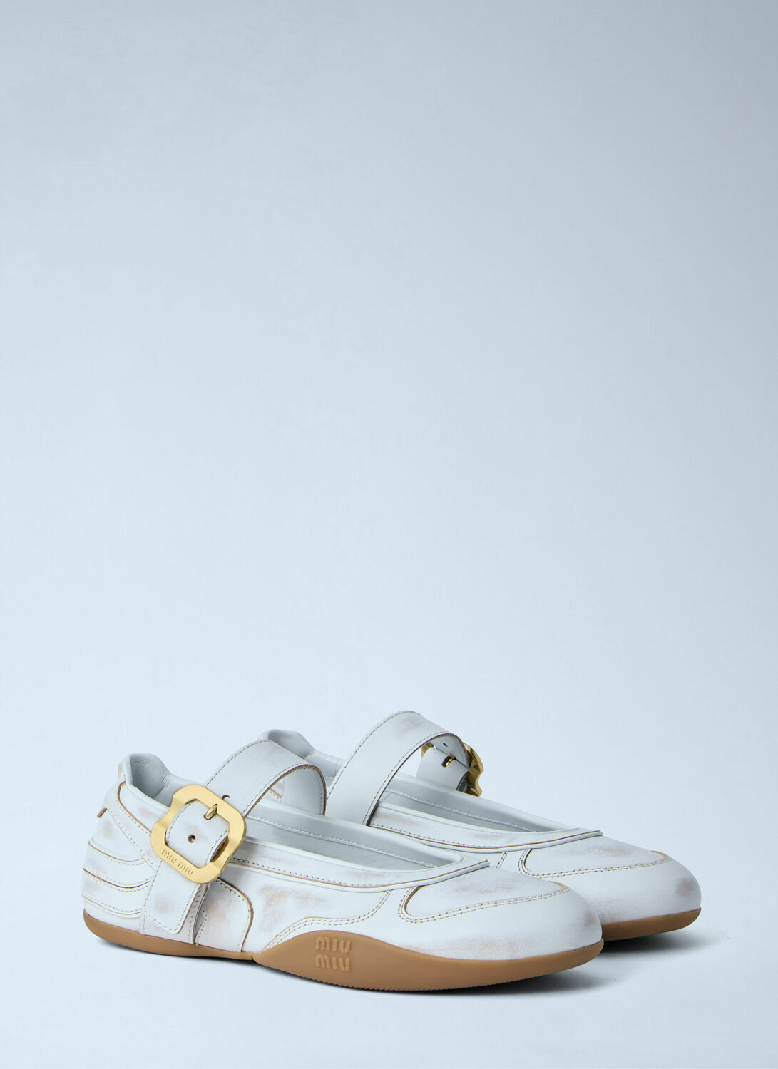 Miu Miu Gymnasium Ballerina Flats