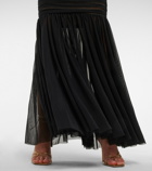 Norma Kamali Walter off-shoulder gown