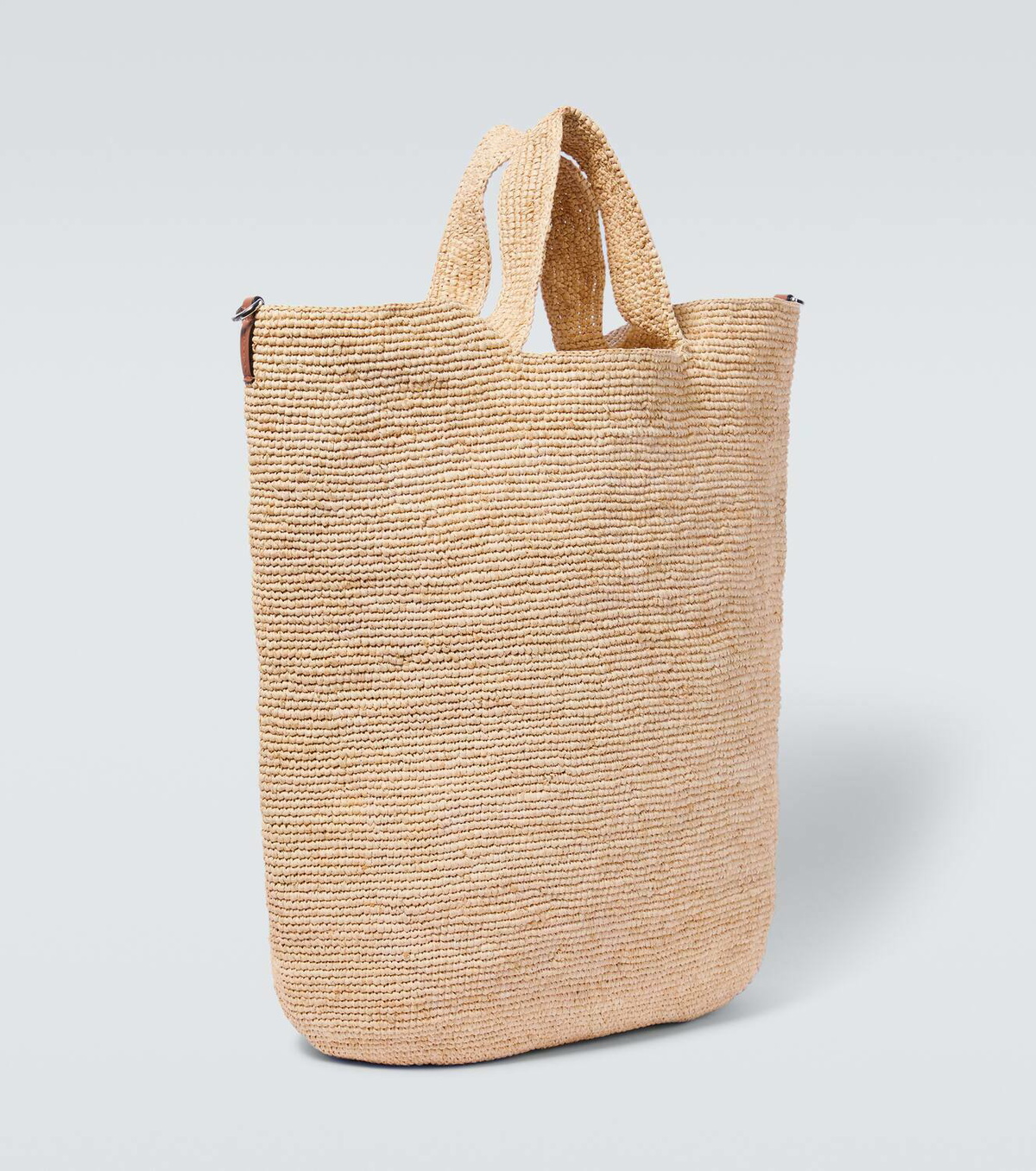 Loewe Paula's Ibiza Slit Large Anagram raffia tote bag