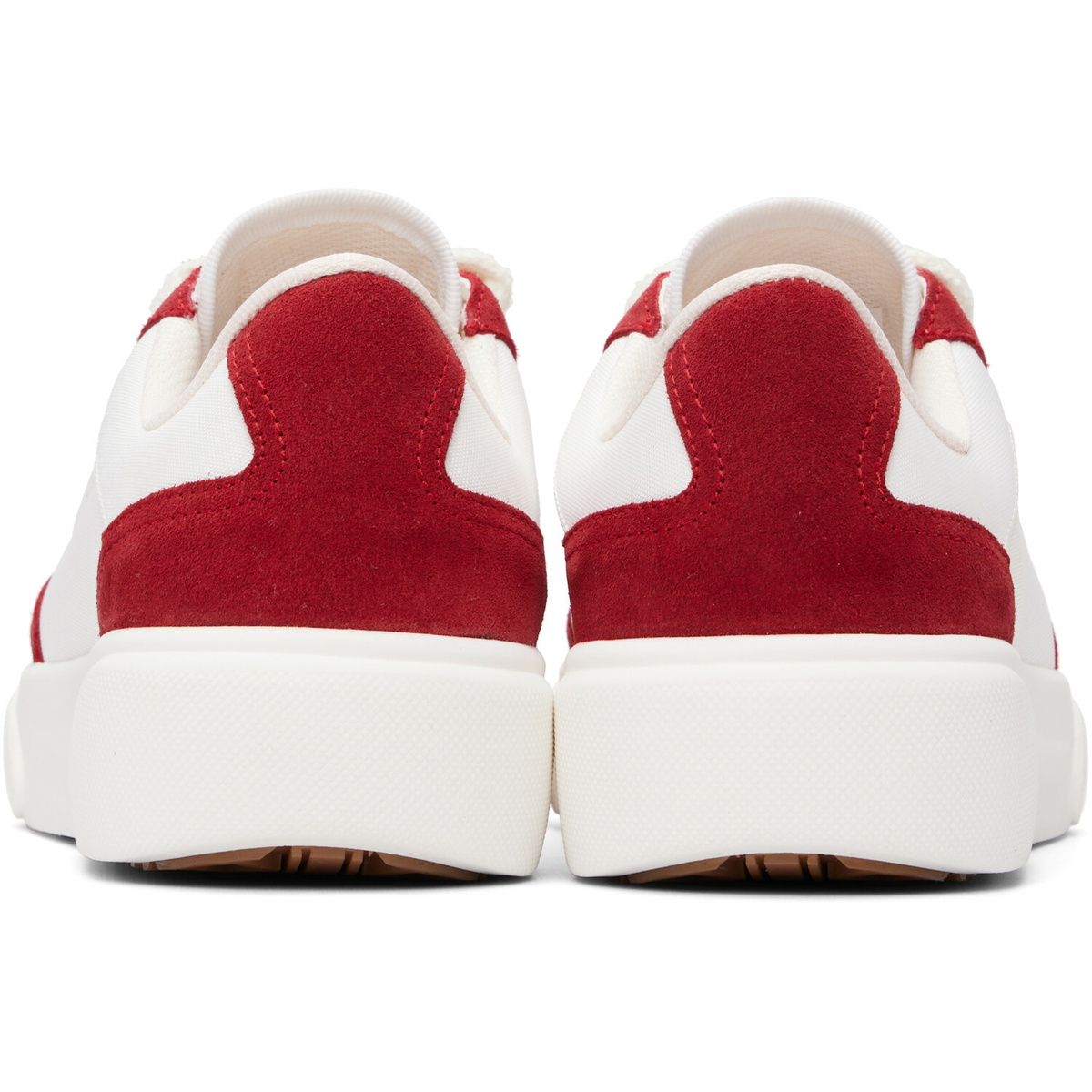 Casablanca White & Red Del Mar Sneakers
