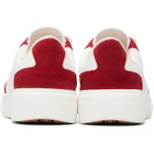 Casablanca White & Red Del Mar Sneakers