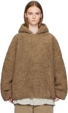 Fear of God Tan Polar Fleece Hoodie
