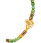 Mikia - Beaded Bracelet - Green